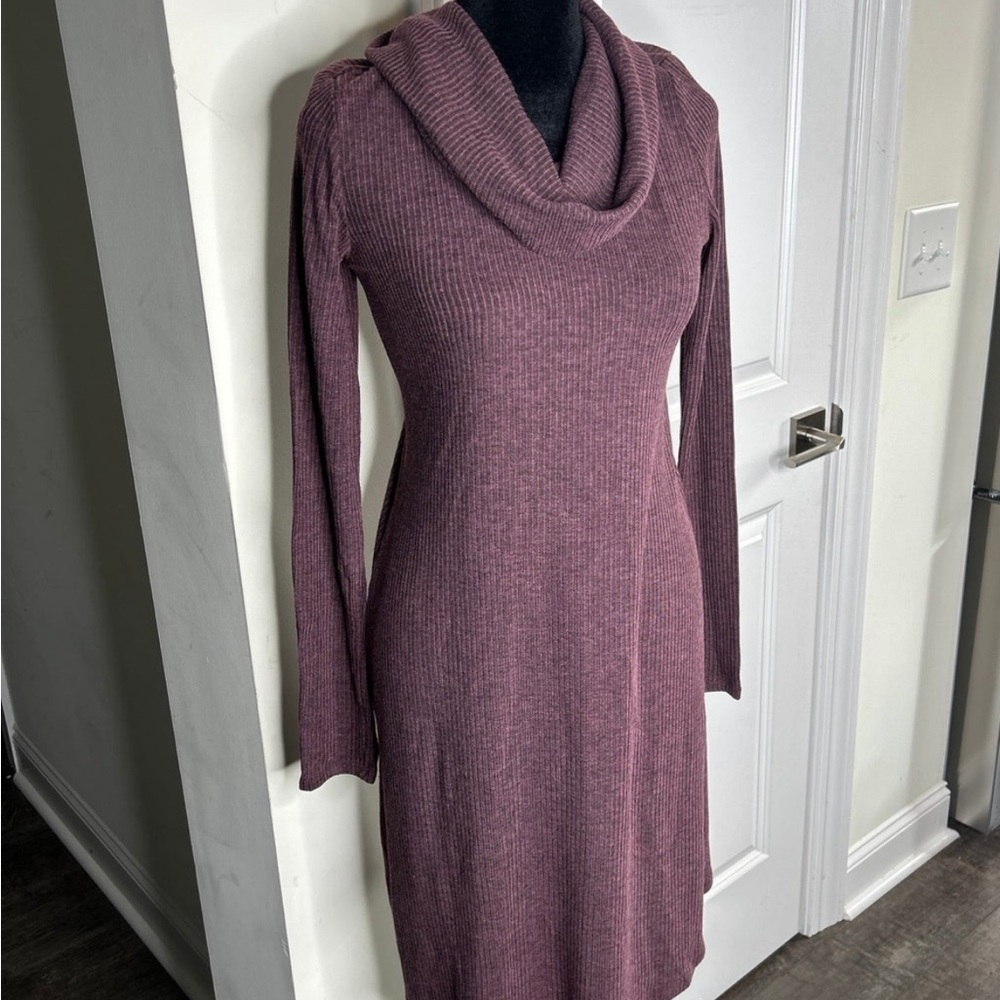 Maurices Burgundy sweater dresses Size XS